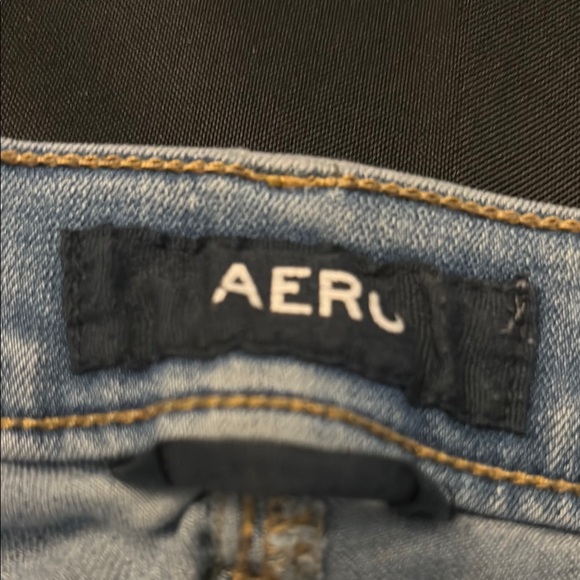 Light Blue Distressed Jeans - Picture 2 of 3